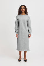 Sudadera Vestido Ihbela Brushed Gris