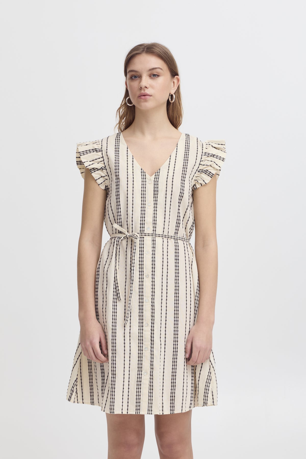 Vestido Ihjosine Volante Manga
