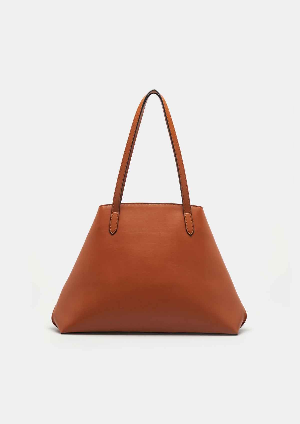 Bolso tote bag de mujer con monograma y diseño bicolor. Elegante, espacioso y perfecto para añadir sofisticación a su día a día.
