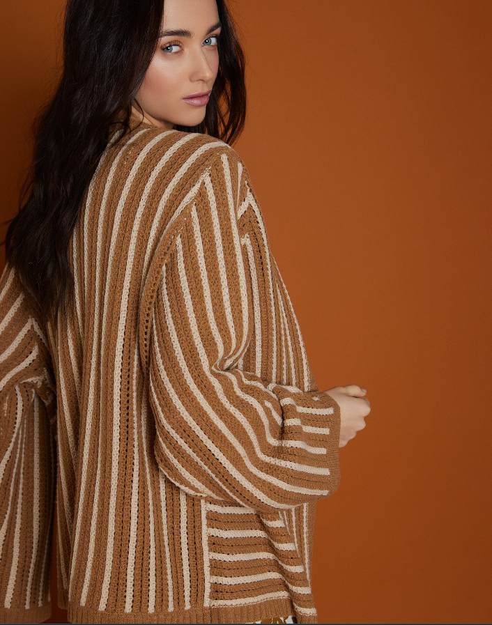 Chaqueta Punto Bicolor