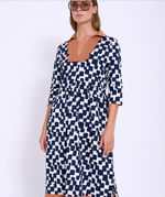 Vestido largo Algodón Cuadros