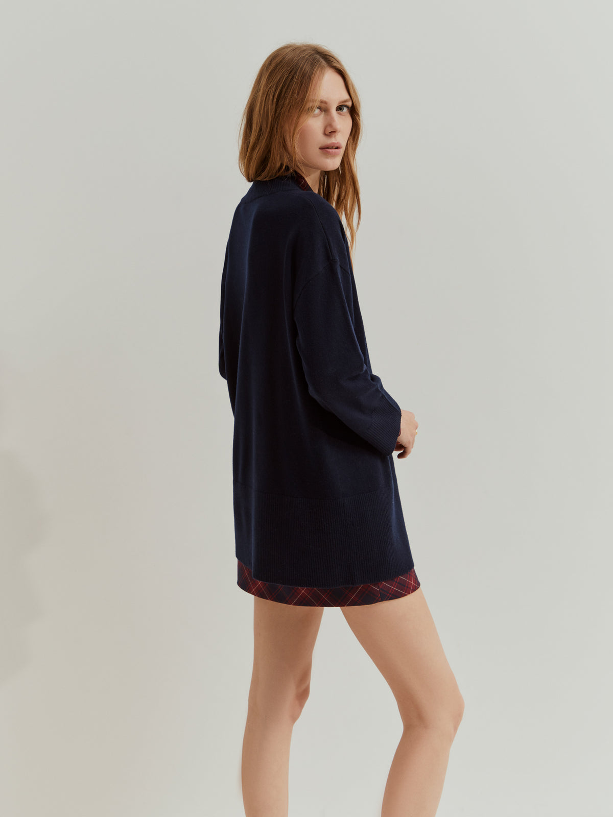 Chaqueta punto de lana