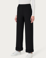 Pantalón ancho con bolsillos Compact Light