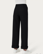 Pantalón ancho con bolsillos Compact Light