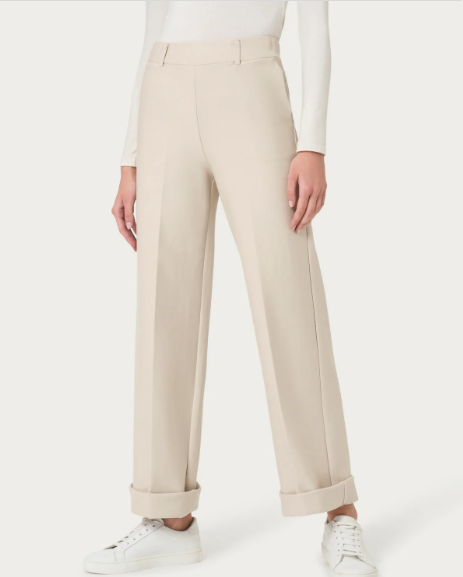 Pantalón ancho con bolsillos Compact Light
