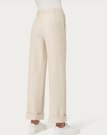 Pantalón ancho con bolsillos Compact Light