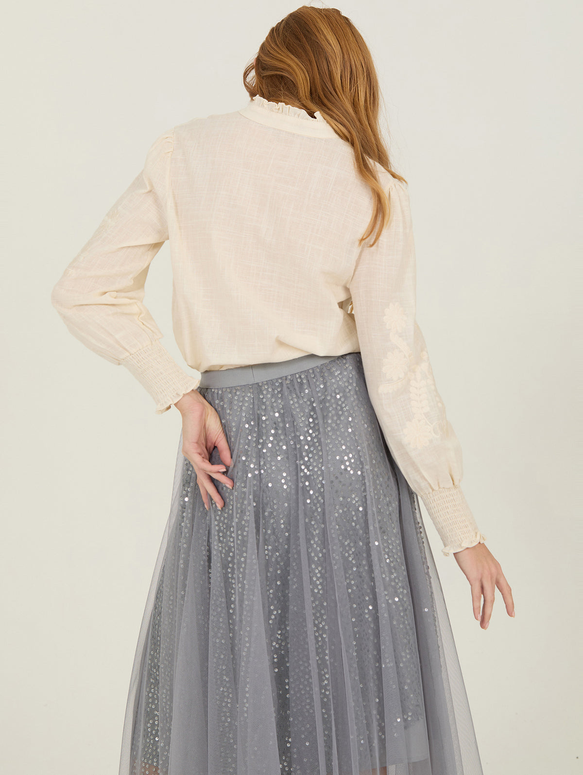 Blusa con Bordado a tono