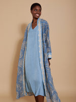 Conjunto Kaftan y Vestido Bordado