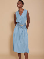 Conjunto Kaftan y Vestido Bordado