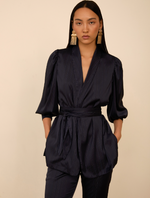 Blazer Fluida Satinada