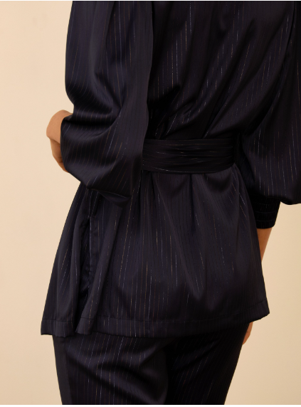 Blazer Fluida Satinada