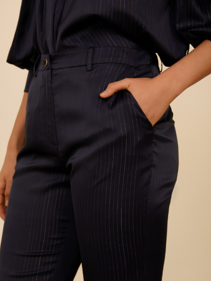 Pantalón Acampanado Satinado
