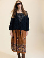 CARDIGAN DE PUNTO EFECTO FRUNCIDO