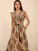 Vestido Largo Estampado Paisley