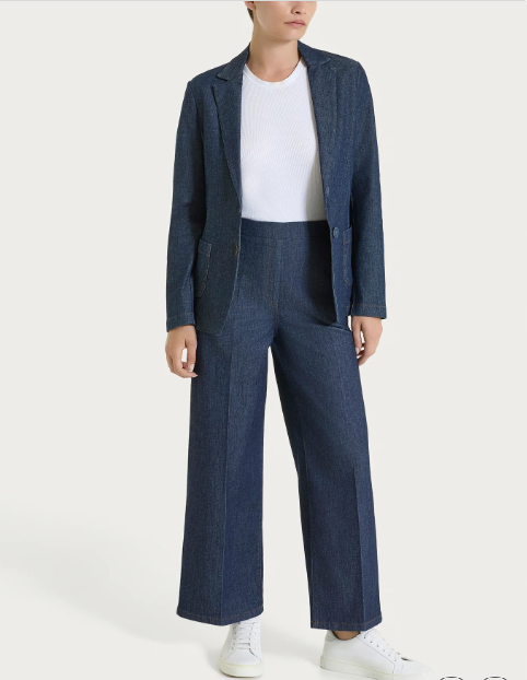 Pantalón Wide Leg Denim