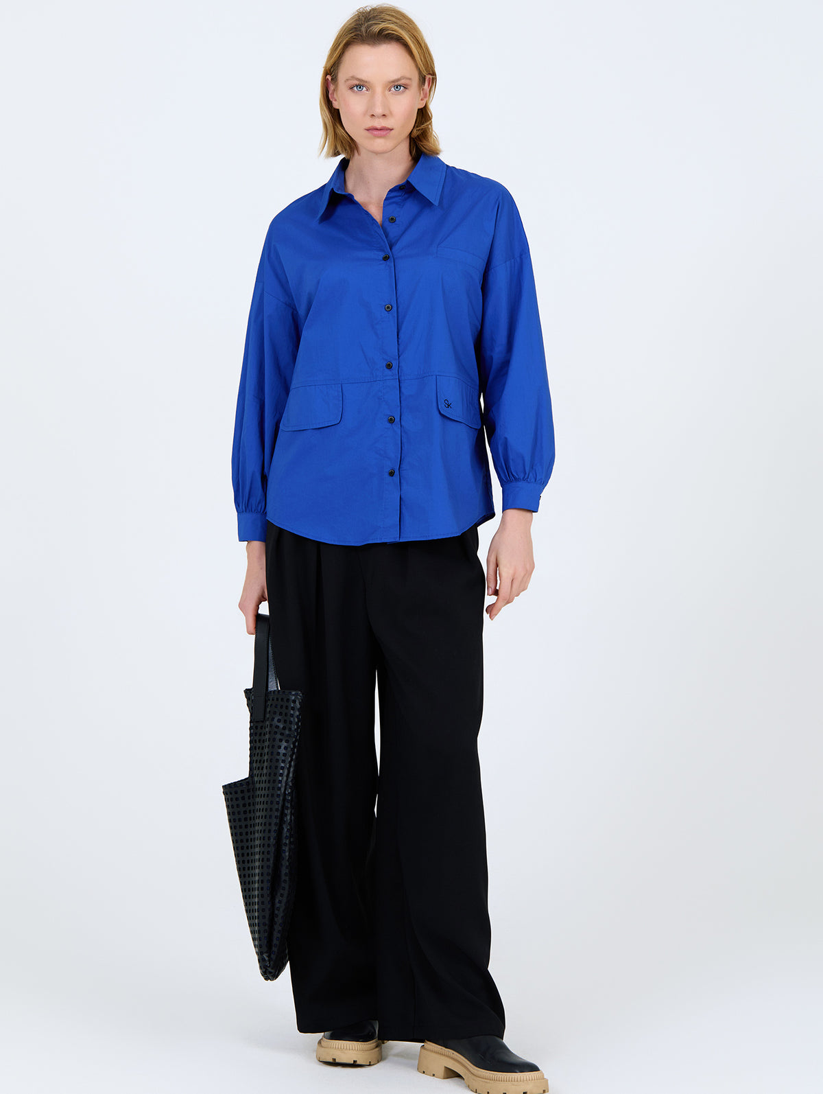 Bolso Shopper Efecto Piel