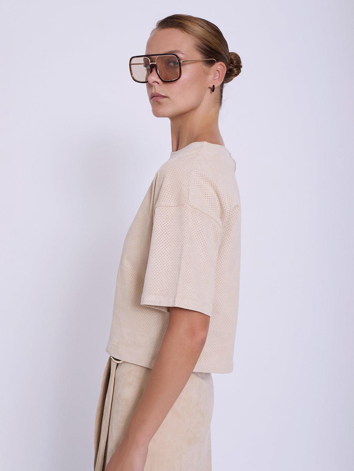 Blusa Antelina Troquelada