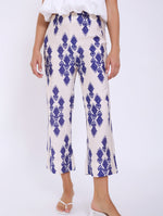 Pantalón con Estampado Ikat