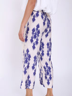 Pantalón con Estampado Ikat