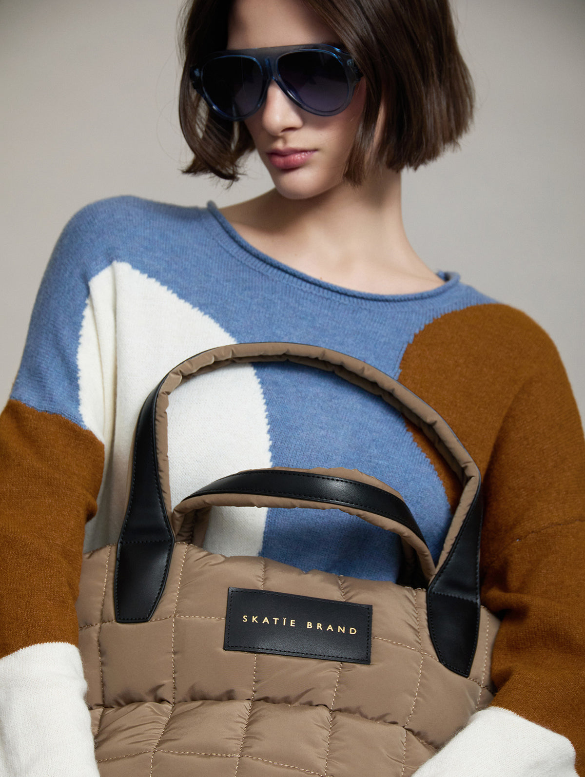 BOLSO TOTE MAXI ACOLCHADO