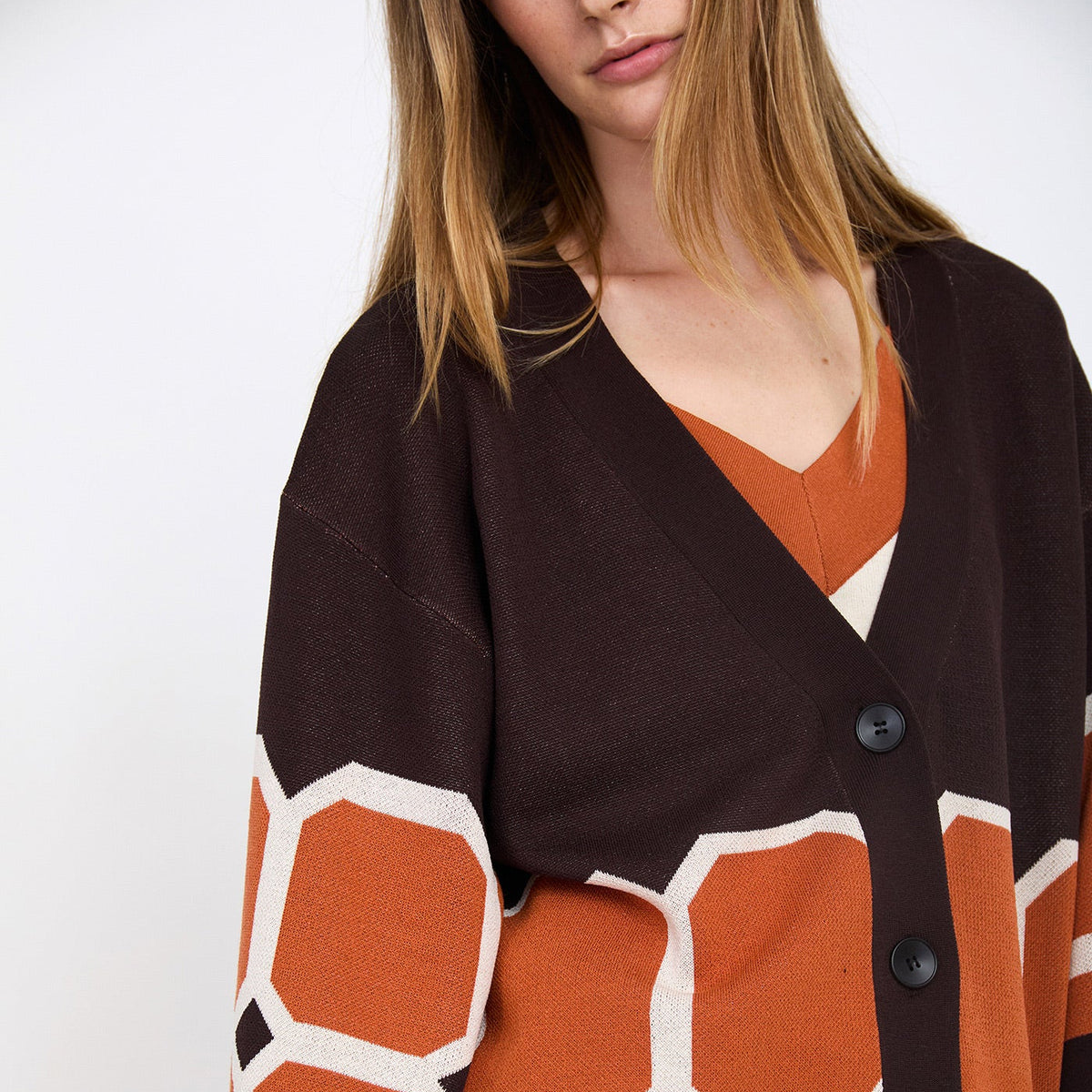 Chaqueta Punto Jacquard