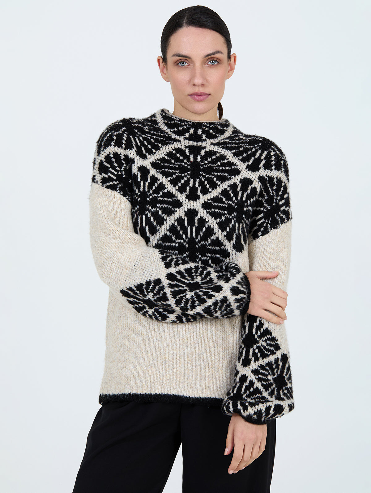 Jersey Punto Jacquard