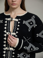 CHAQUETA PUNTO INSPIRACION NORDICA