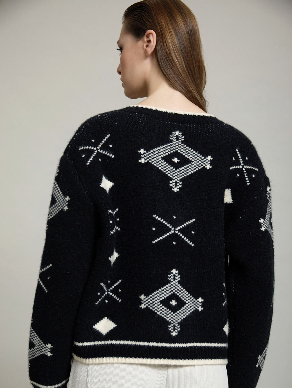 CHAQUETA PUNTO INSPIRACION NORDICA