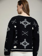 CHAQUETA PUNTO INSPIRACION NORDICA