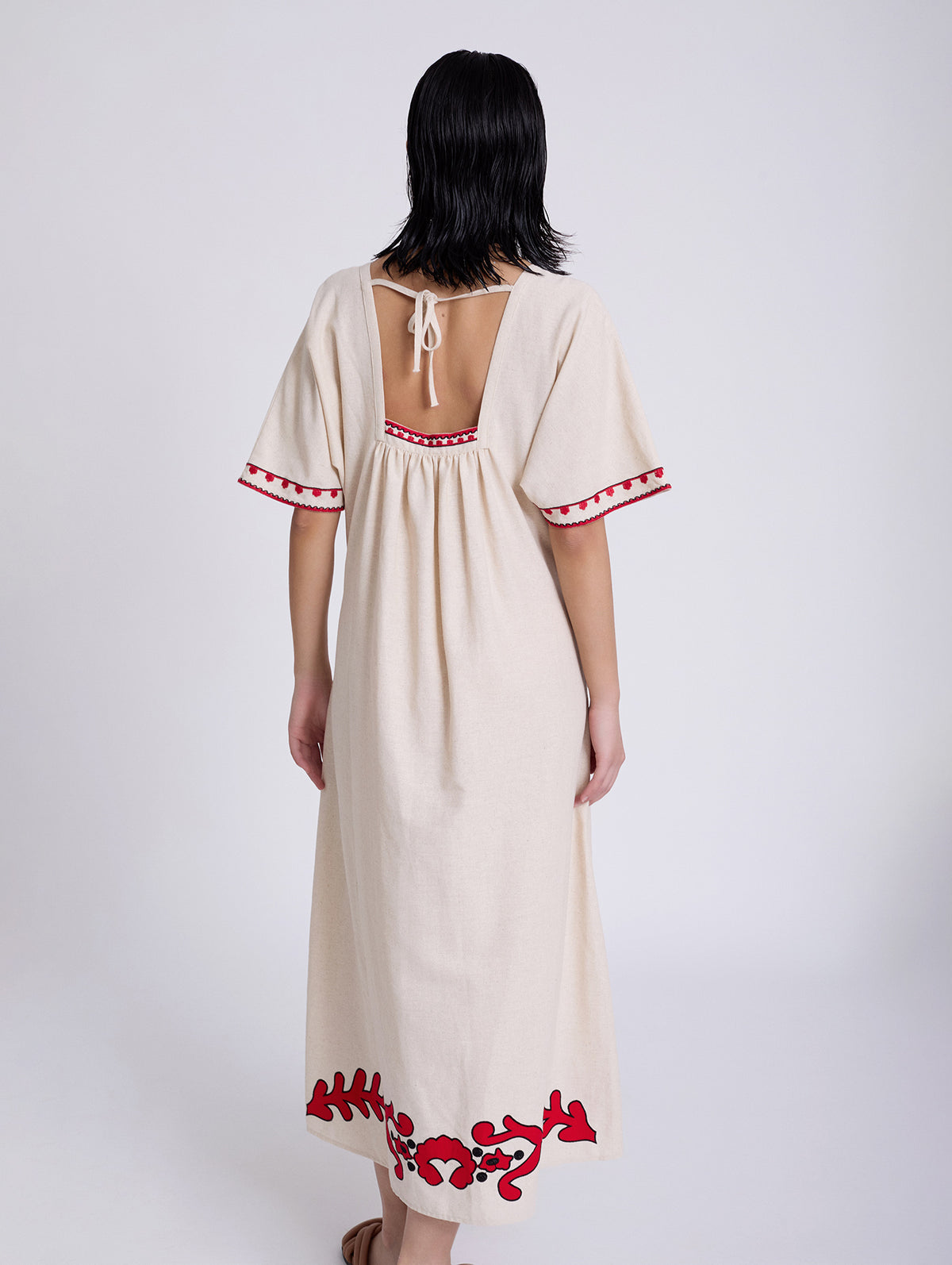 Vestido Túnica Bordada