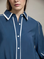 CAMISA CON VIVOS A CONTRASTE
