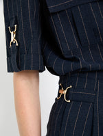 Camisa Detalle Hebilla