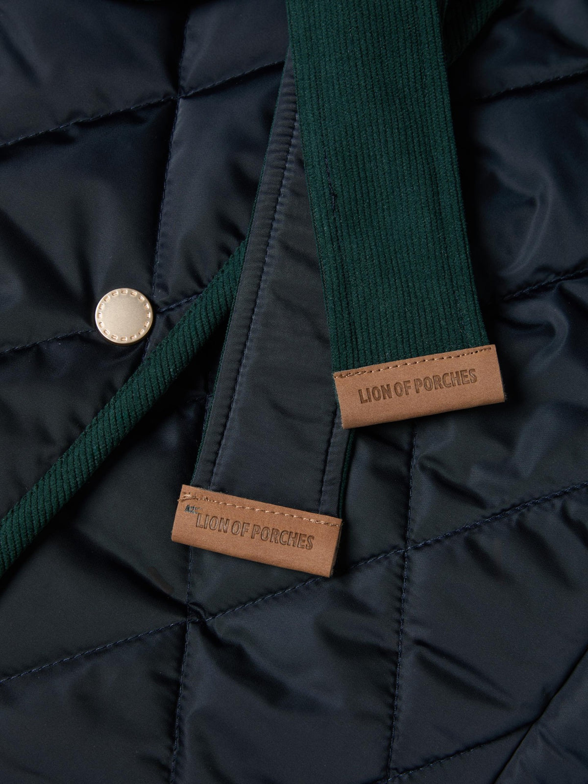 ABRIGO LARGO ACOLCHADO CON CINTURON REVERSIBLE