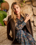 Abrigo Paño Marrón Amaia