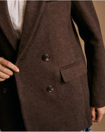 Abrigo Paño Marrón Amaia