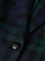 BLAZER CON ESTAMPADO A CUADROS
