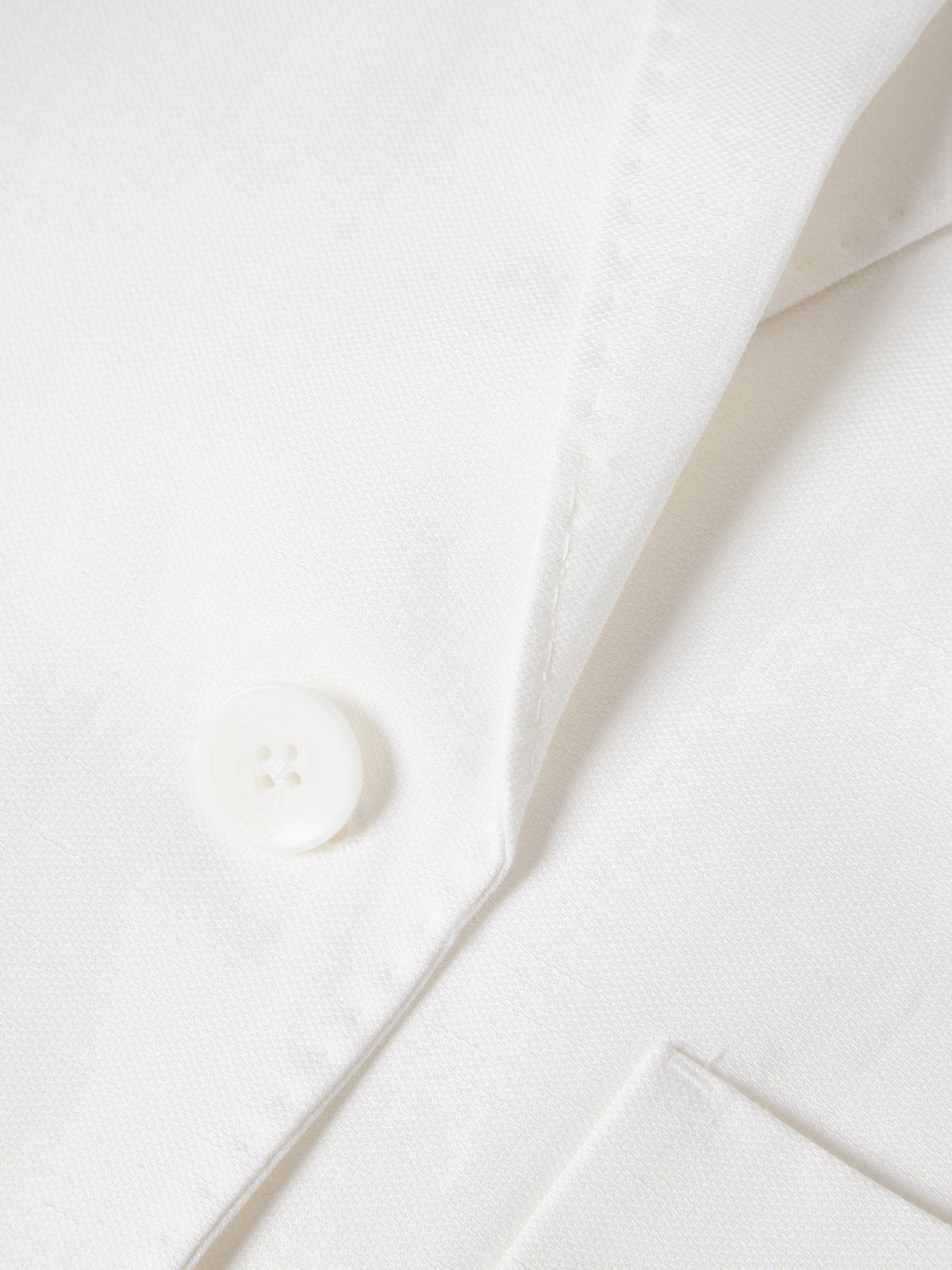 Blazer de Lino Blanca
