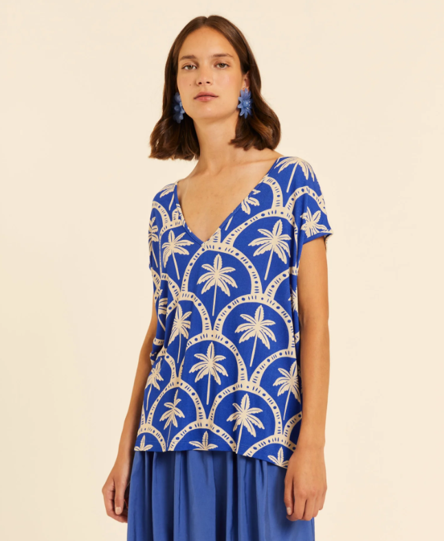 Camiseta Estamapdo Azul