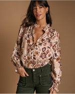 Blusa Floral Estampada