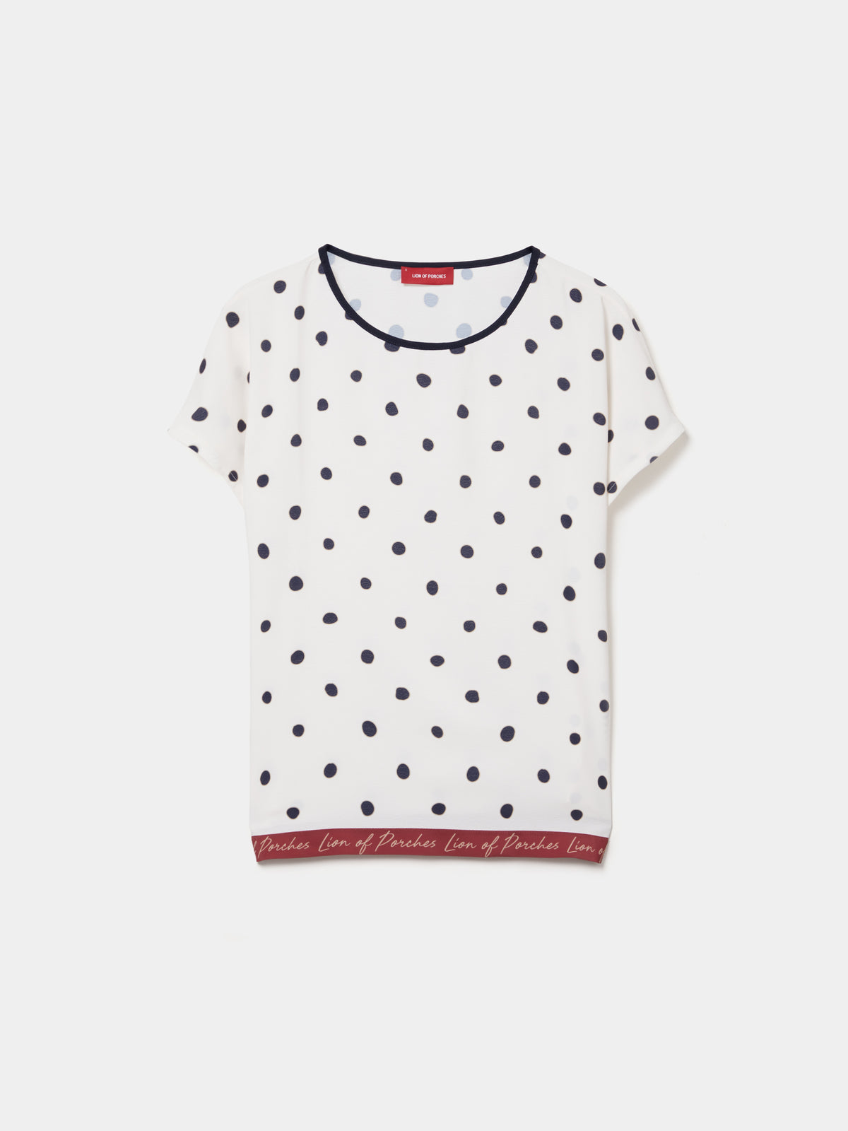 Blusa Lunares Manga Corta