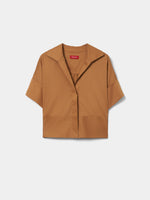Blusa Manga Corta y Escote en V