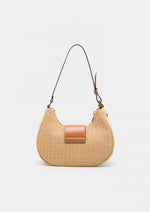 Bolso de Hombro Rafia