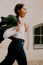 Camisa Byilava Blanca Piedras