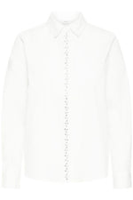 Camisa Byilava Blanca Piedras