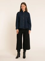 CAMISA DENIM CON BORDADO CORAZON