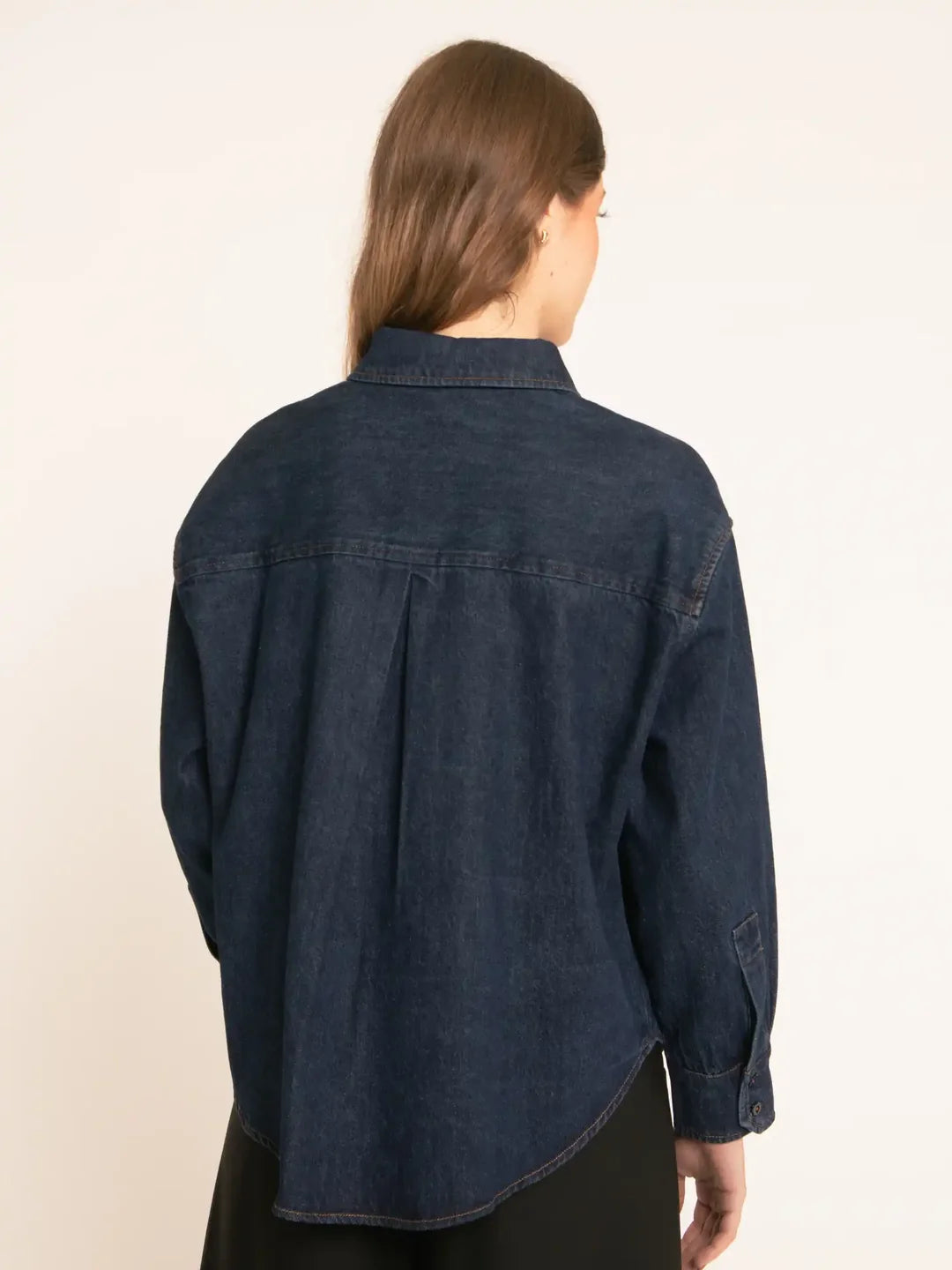 CAMISA DENIM CON BORDADO CORAZON