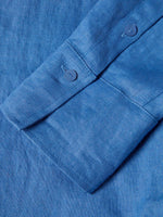 Camisa de Lino Oversize con Botones