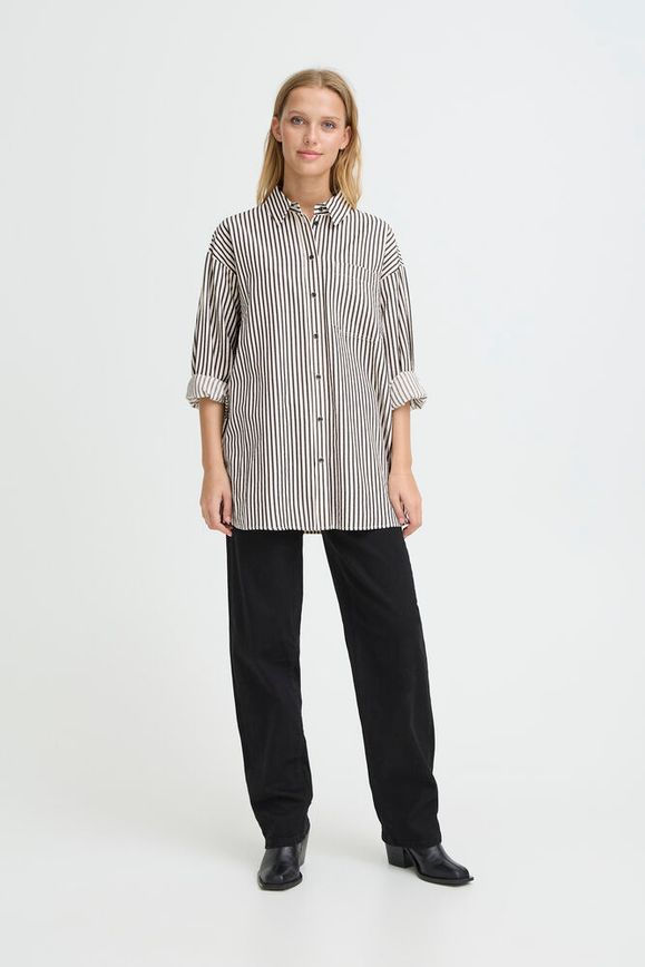 Camisa Ihestra Rayas Larga