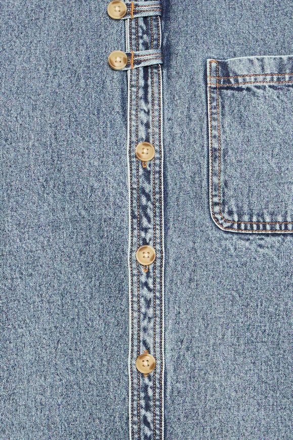 Camisa Ihmarima Denim Corte Recto