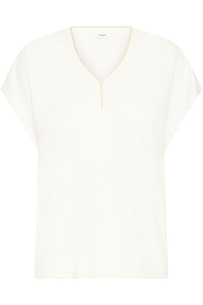 Camiseta Bypareesa Escote Dorado